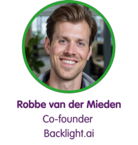 Robbe van der Mieden co founder backlight.ai