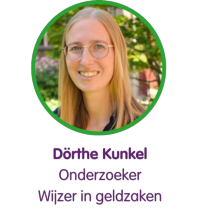 dorthe kunkel onderzoeker wijzer in geldzaken